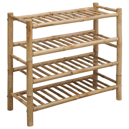 Scarpiera con lo scaffale Naturale 68 x 28 x 63 cm Bambù | homemem39