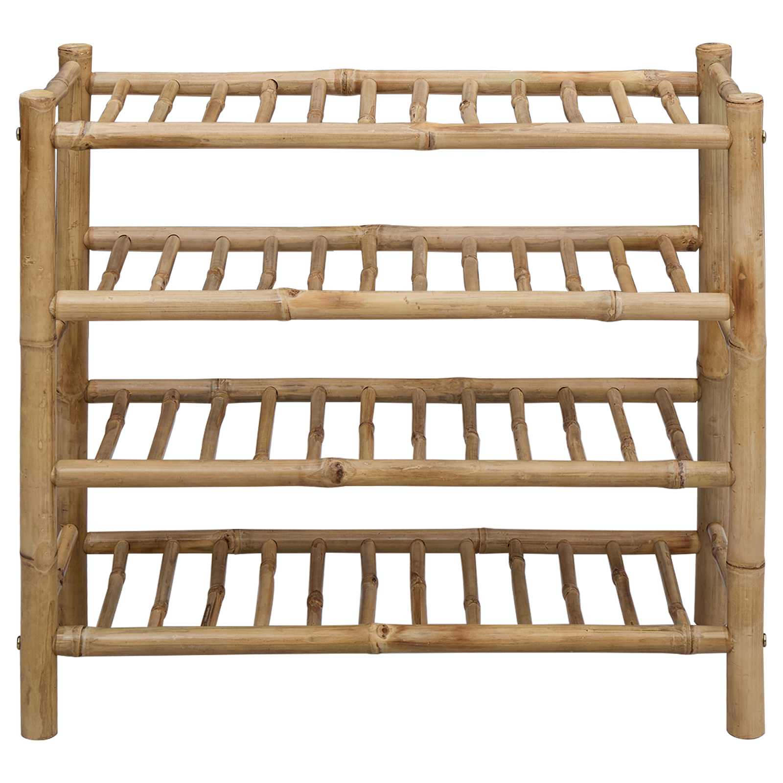 Scarpiera con lo scaffale Naturale 68 x 28 x 63 cm Bambù | homemem39