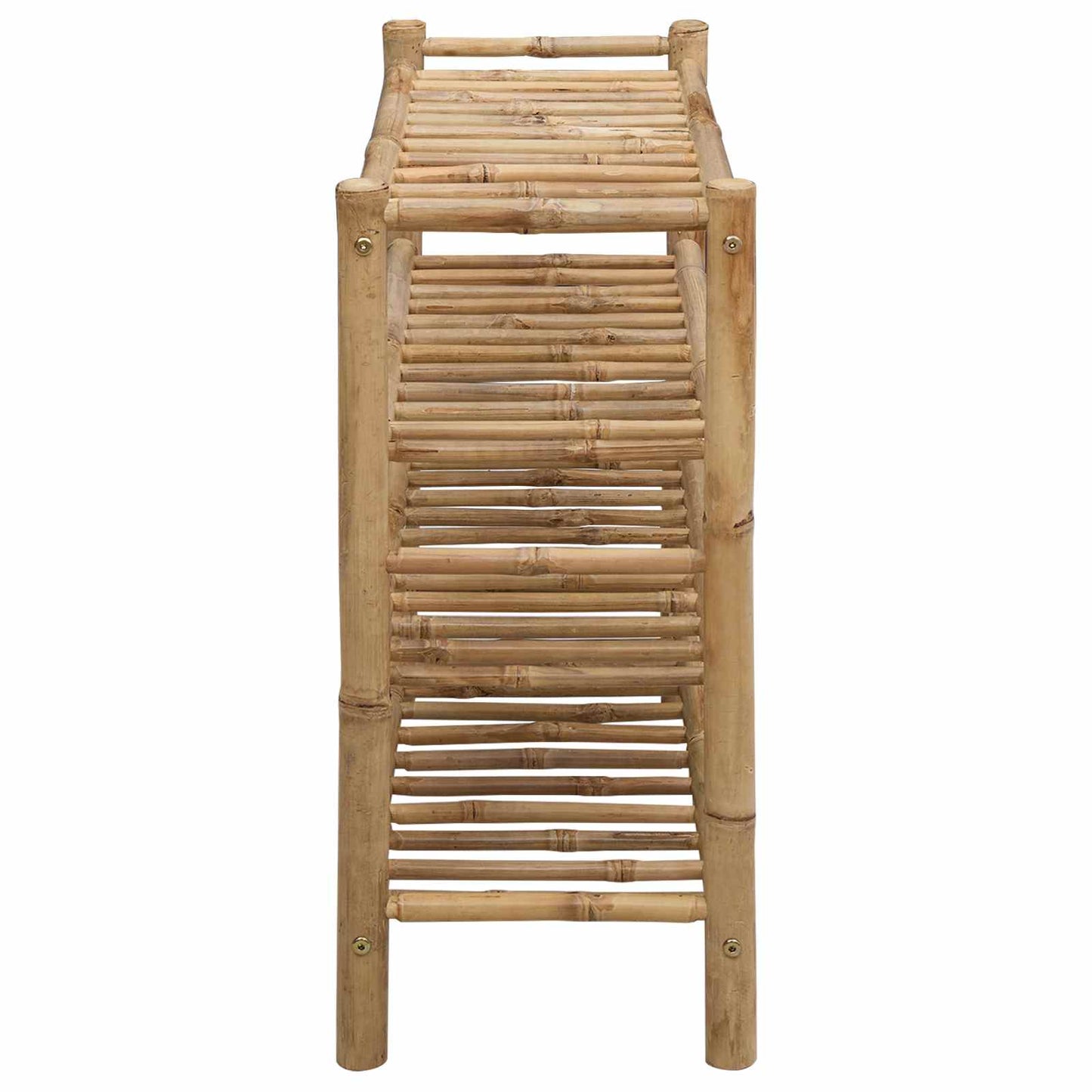 Scarpiera con lo scaffale Naturale 68 x 28 x 63 cm Bambù