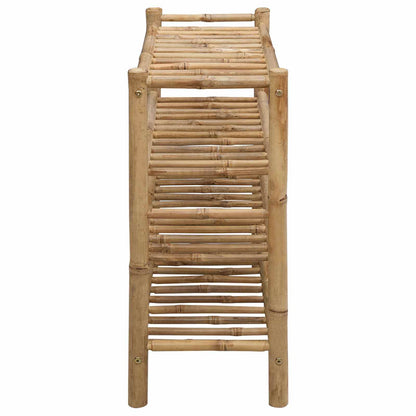 Scarpiera con lo scaffale Naturale 68 x 28 x 63 cm Bambù