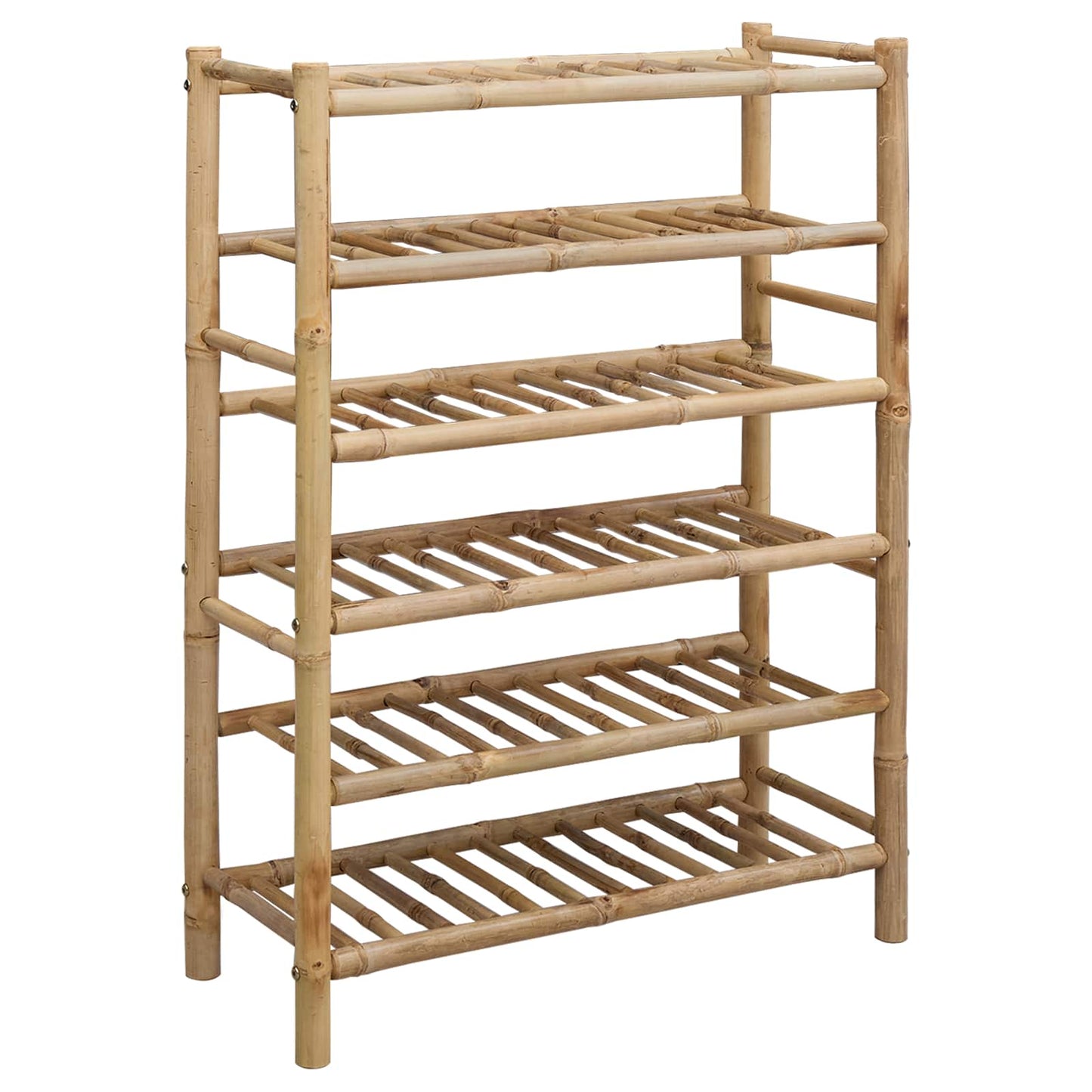 Scarpiera con lo scaffale Naturale 68 x 28 x 96 cm Bambù | homemem39