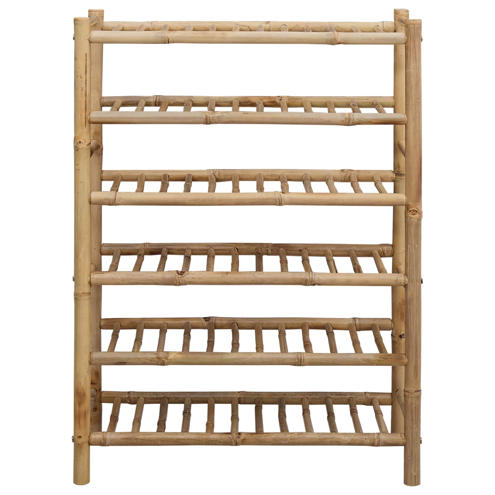 Scarpiera con lo scaffale Naturale 68 x 28 x 96 cm Bambù | homemem39