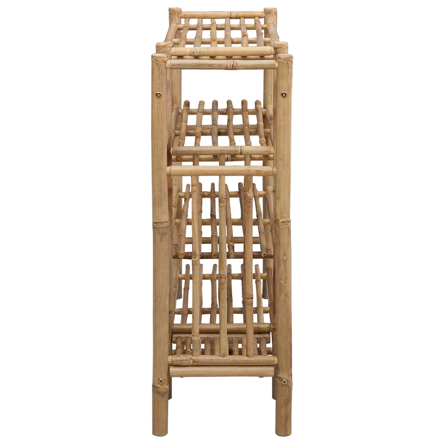 Scarpiera con lo scaffale Naturale 88 x 27 x 80 cm Bambù | homemem39