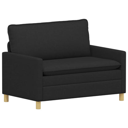 Set di divani 2 pz Nero Tessuto | homemem39
