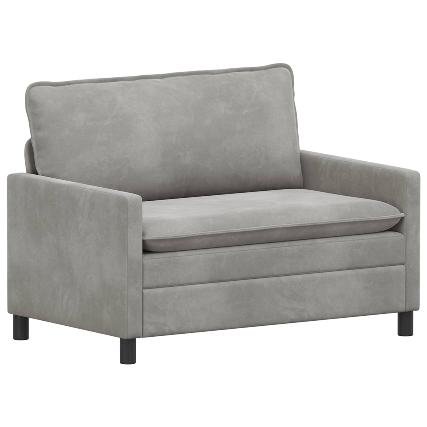 Set di divani 2 pcs Grigio Chiaro Velluto | homemem39