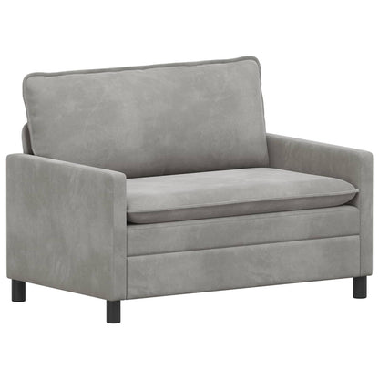 Set di divani 2 pcs Grigio Chiaro Velluto | homemem39