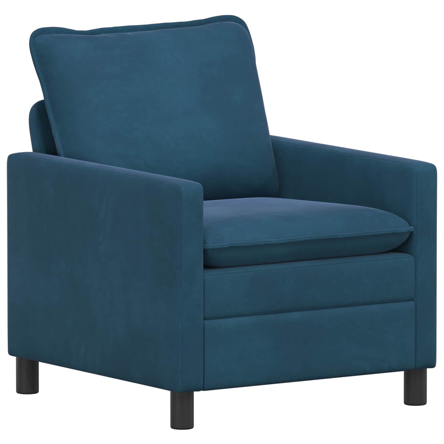 Set di divani 2 pcs Blu Velluto | homemem39