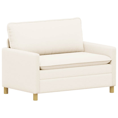 Set di divani 2 pz Crema Tessuto | homemem39