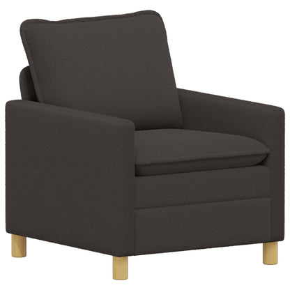 Set di divani 2 pz Grigio Scuro Tessuto | homemem39