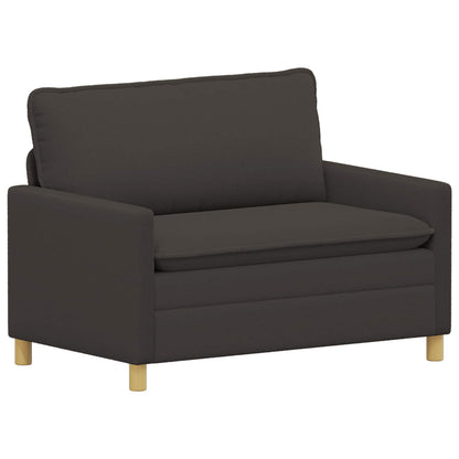 Set di divani 2 pz Grigio Scuro Tessuto | homemem39