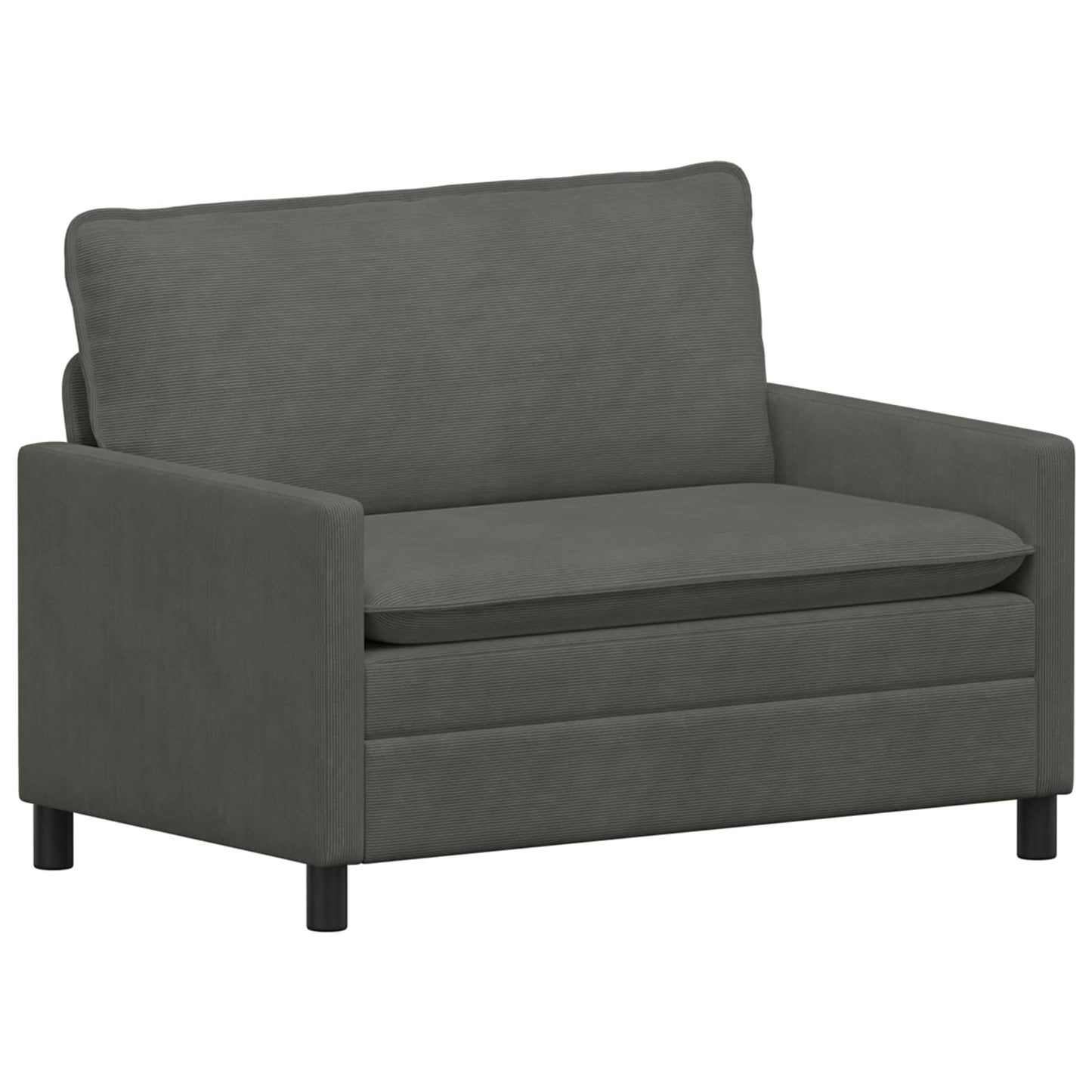 Set di divani 2 pcs Grigio Scuro Tessuto | homemem39