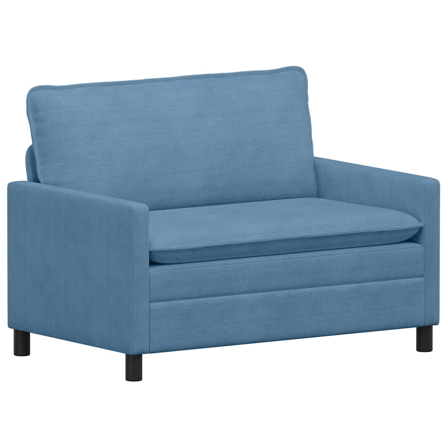Set di divani 2 pcs Blu Tessuto | homemem39