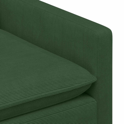 Set di divani 2 pcs Verde Giungla Tessuto | homemem39