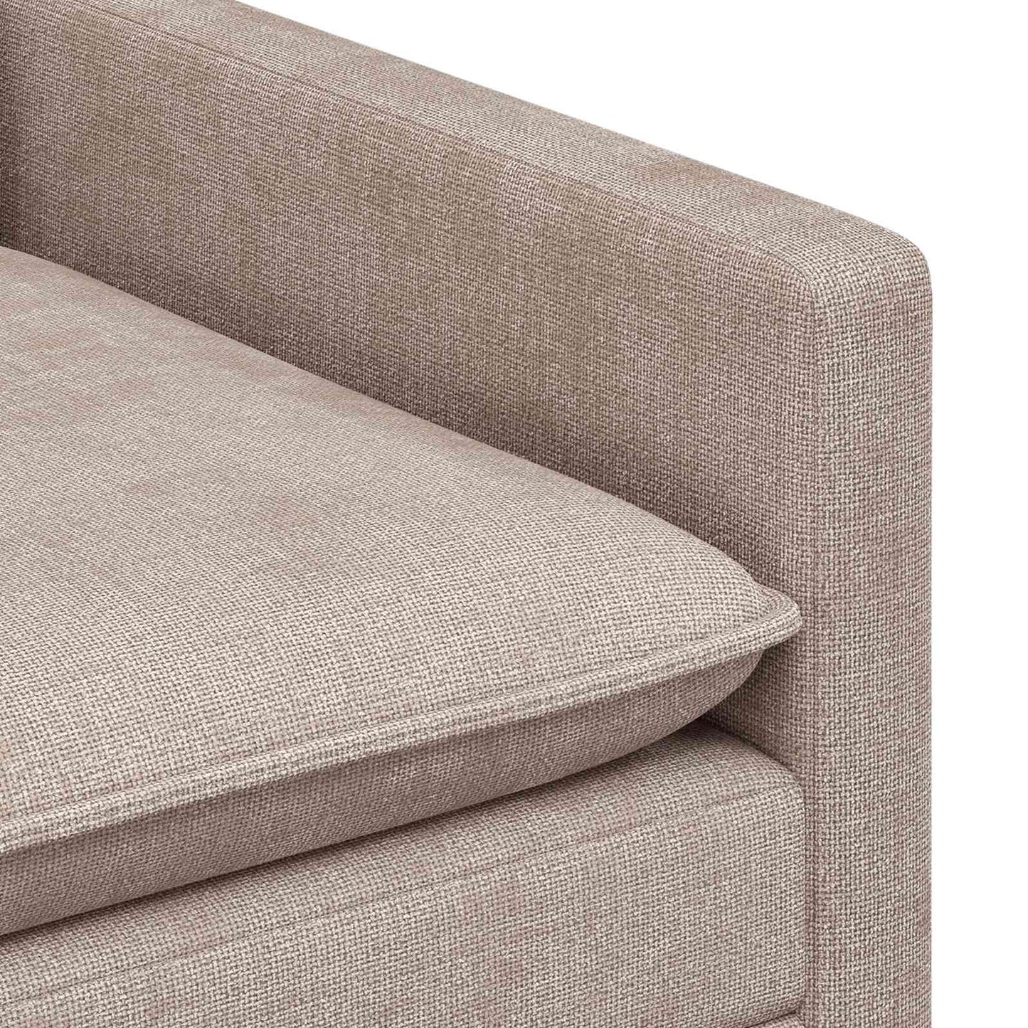 Set di divani 2 pcs Beige Poliestere | homemem39