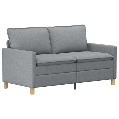 Set di divani 2 pz Grigio Chiaro Tessuto | homemem39