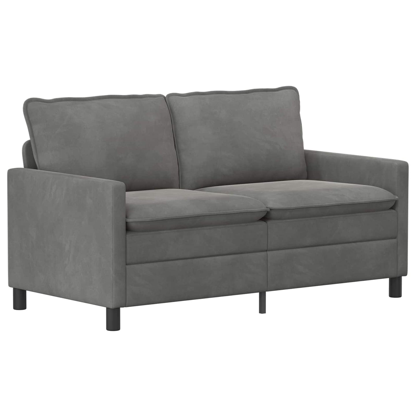 Set di divani 2 pcs Grigio Scuro Velluto | homemem39