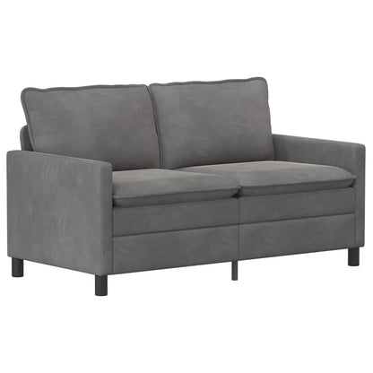 Set di divani 2 pcs Grigio Scuro Velluto | homemem39