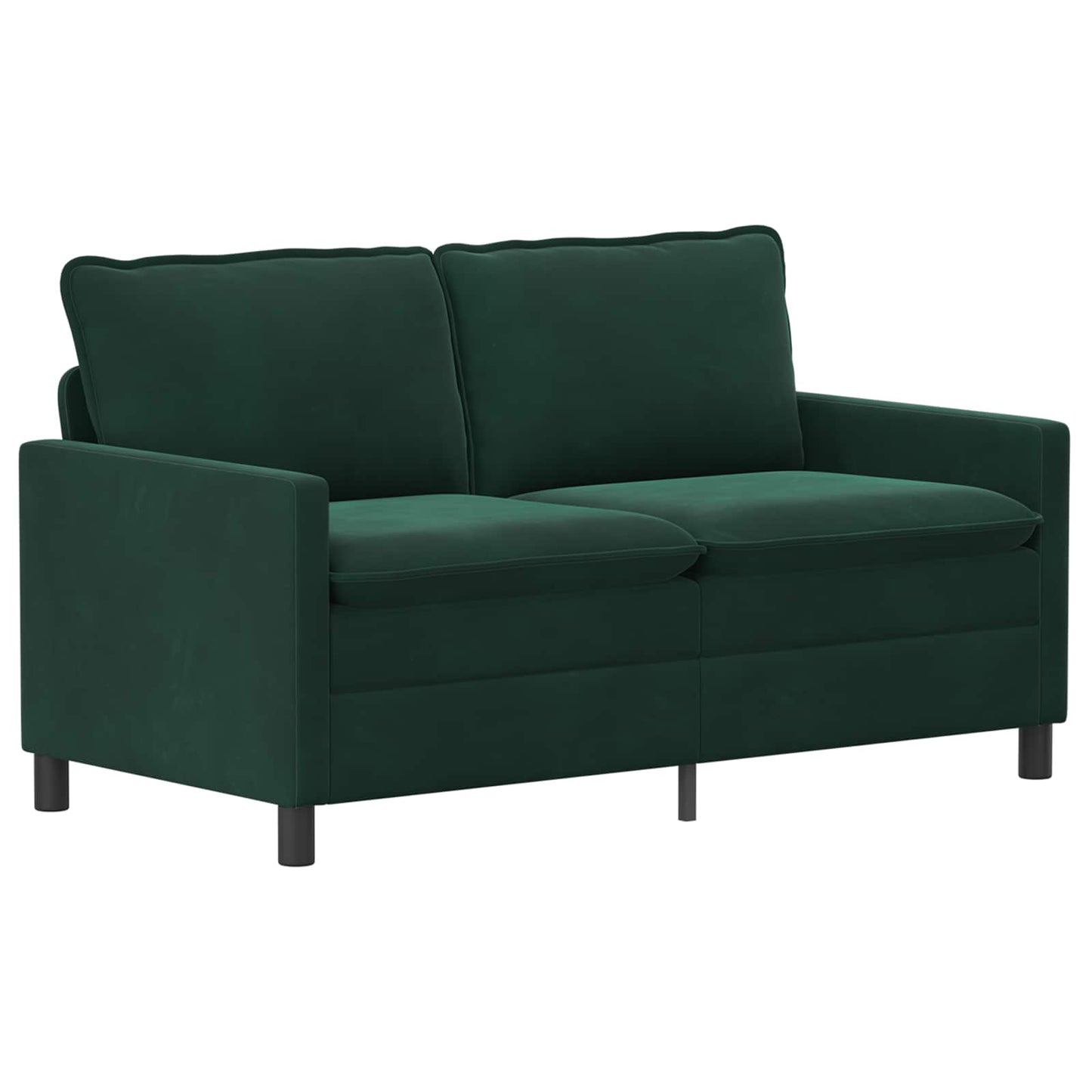 Set di divani 2 pcs Verde Scuro Velluto | homemem39