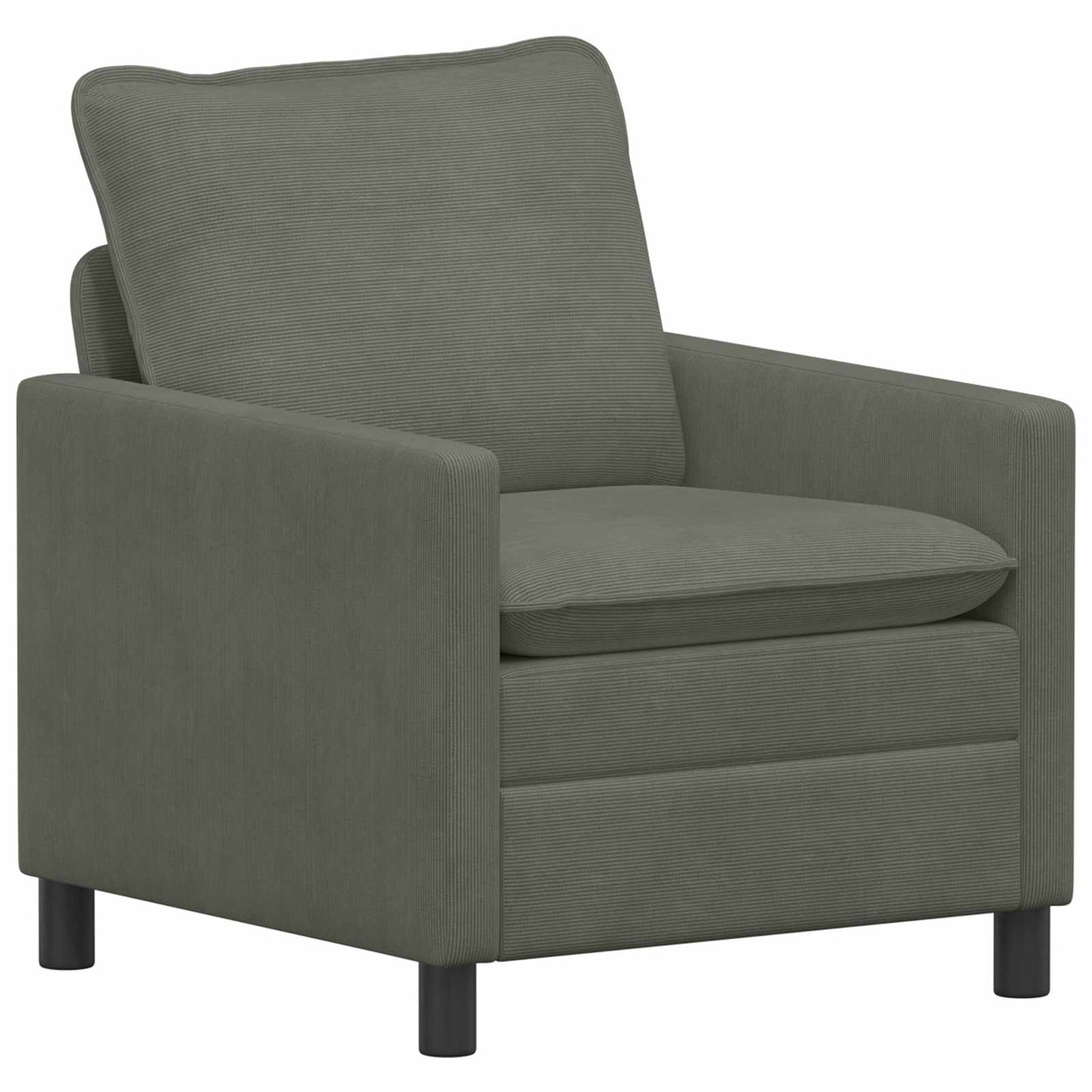 Set di divani 2 pcs Grigio Chiaro Tessuto | homemem39