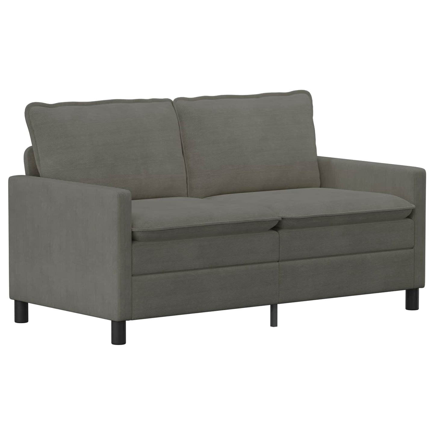 Set di divani 2 pcs Grigio Chiaro Tessuto | homemem39