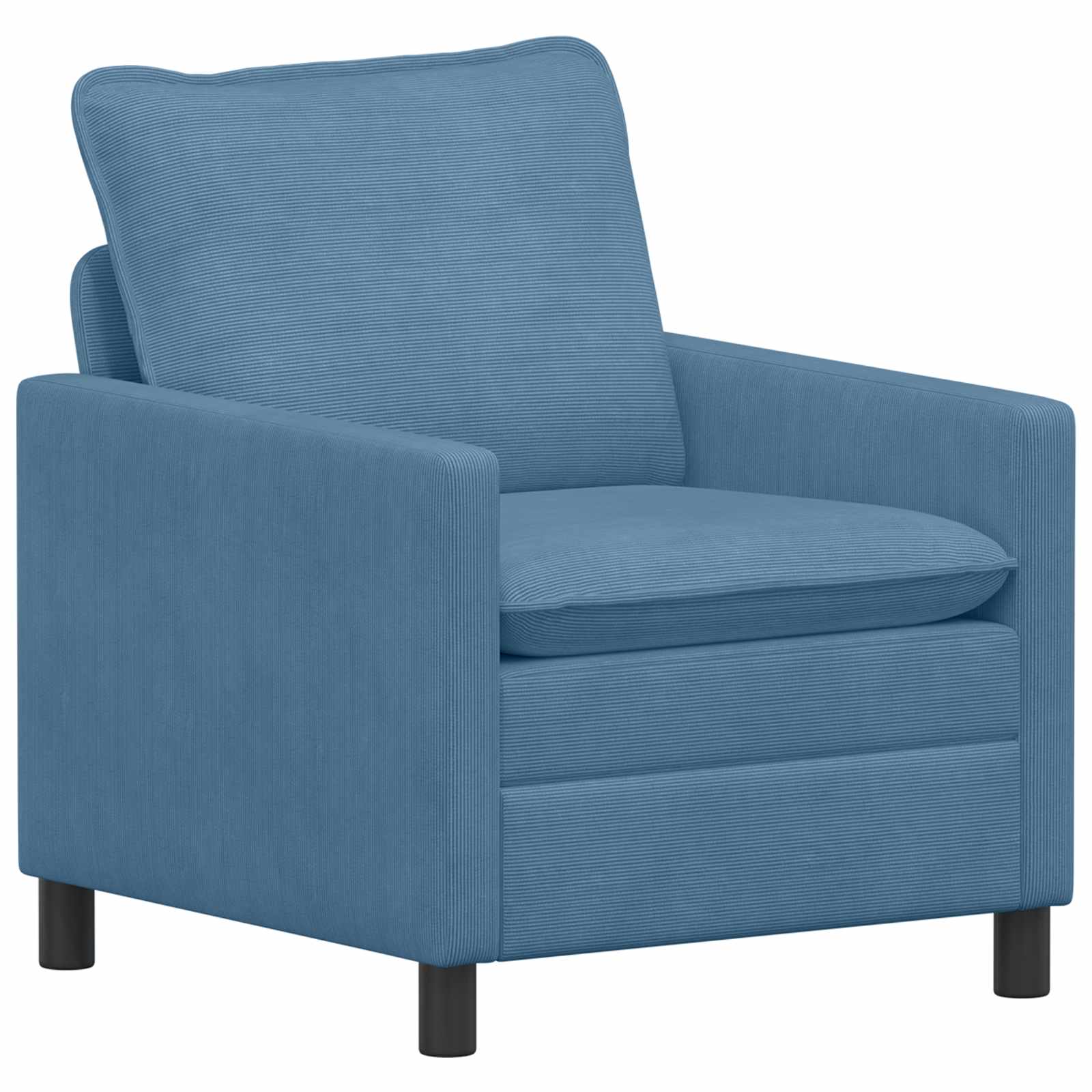 Set di divani 2 pcs Blu Tessuto | homemem39