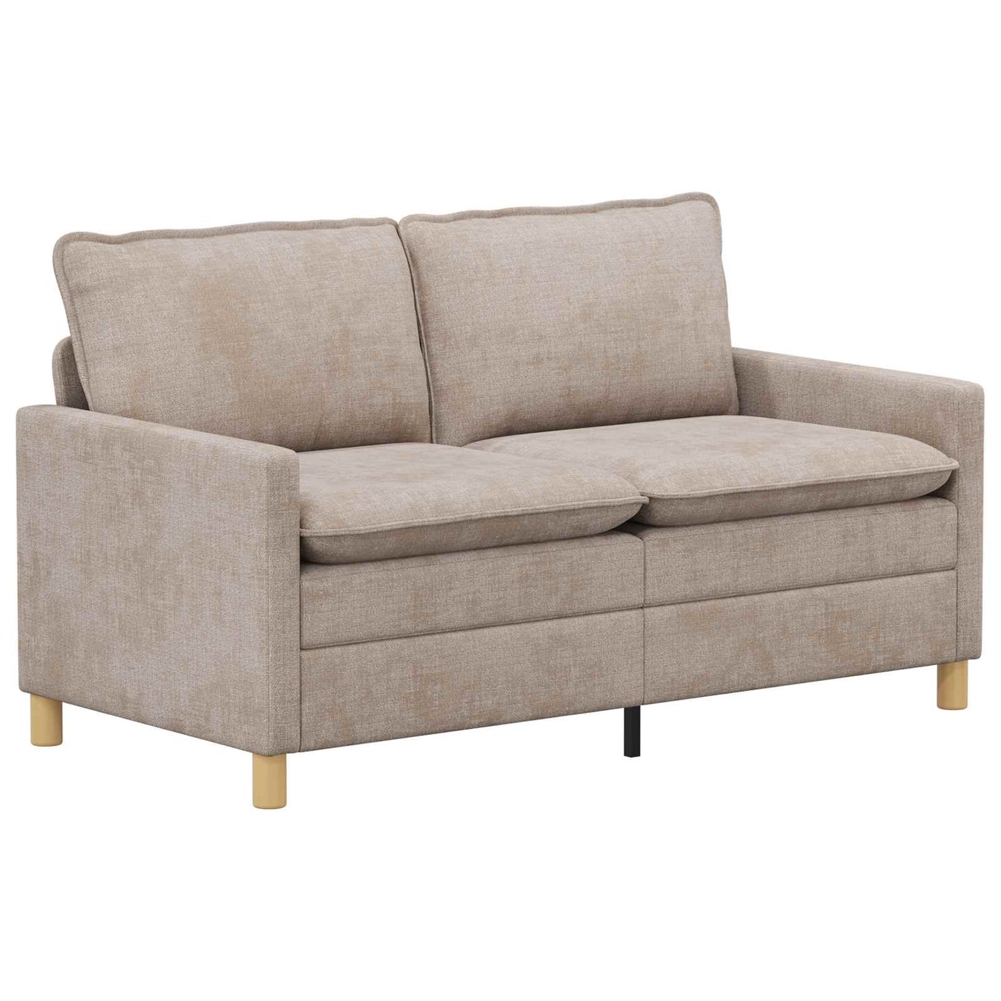 Set di divani 2 pcs Beige Poliestere | homemem39
