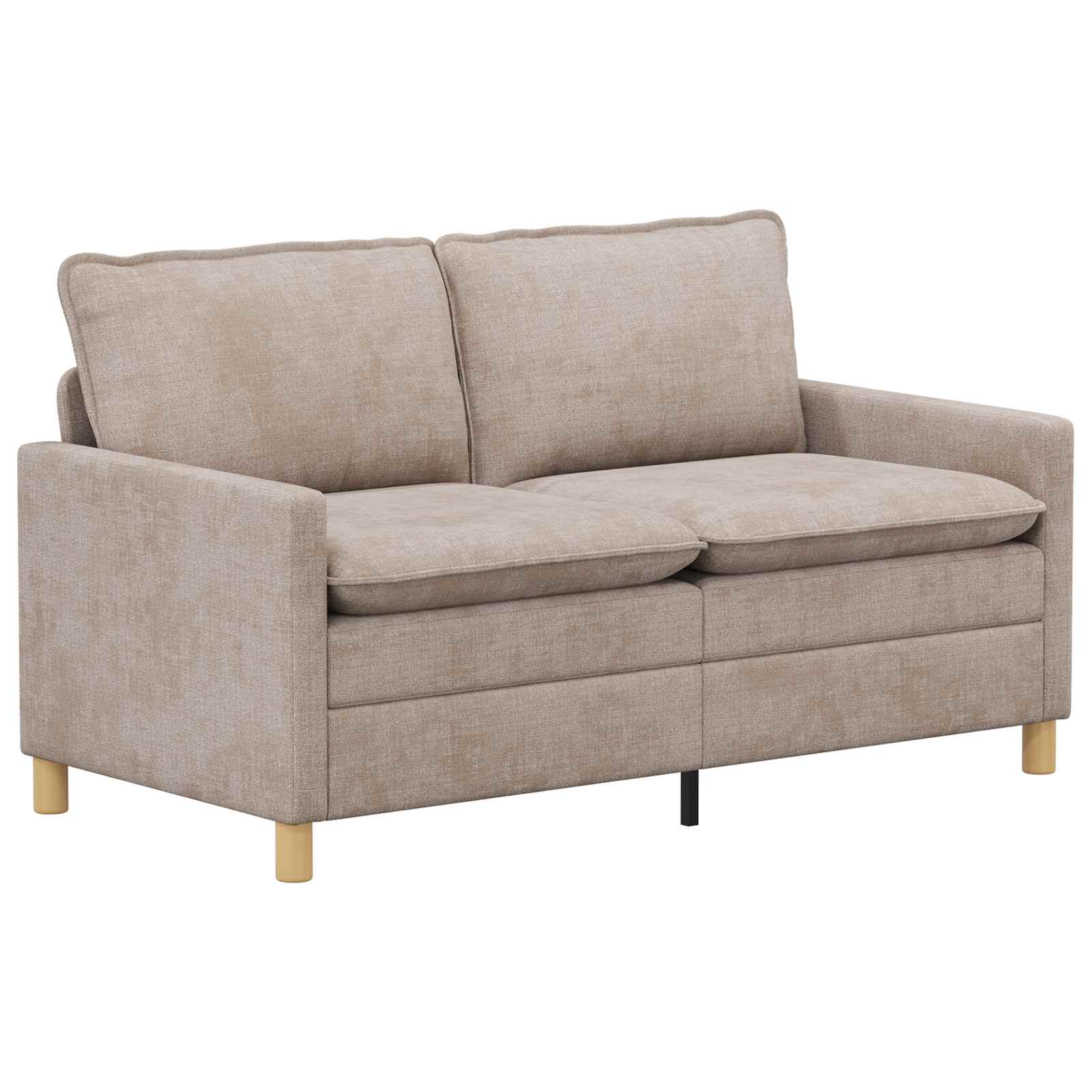 Set di divani 2 pcs Beige Poliestere | homemem39