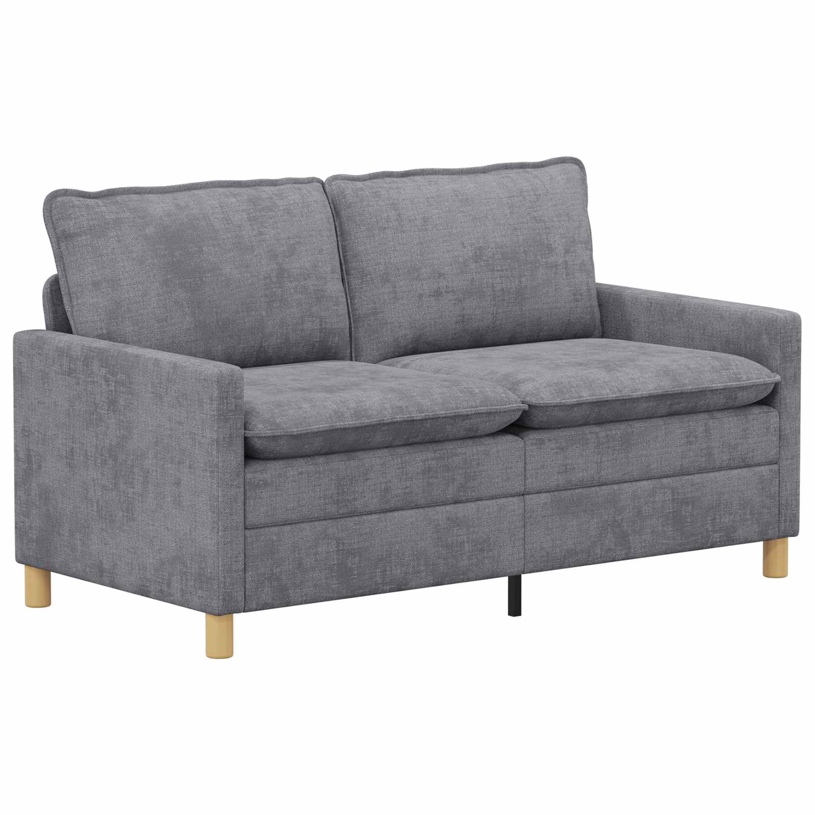 Set di divani 2 pcs Grigio Chiaro Poliestere | homemem39