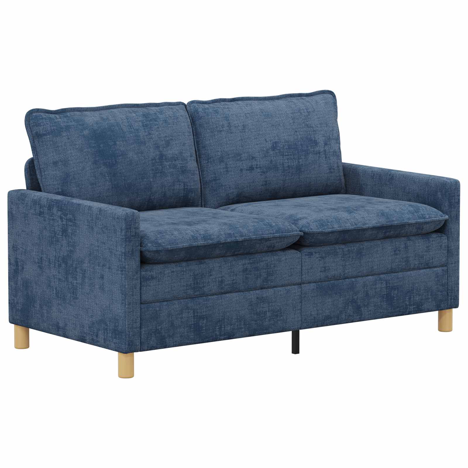 Set di divani 2 pcs Blu Poliestere | homemem39