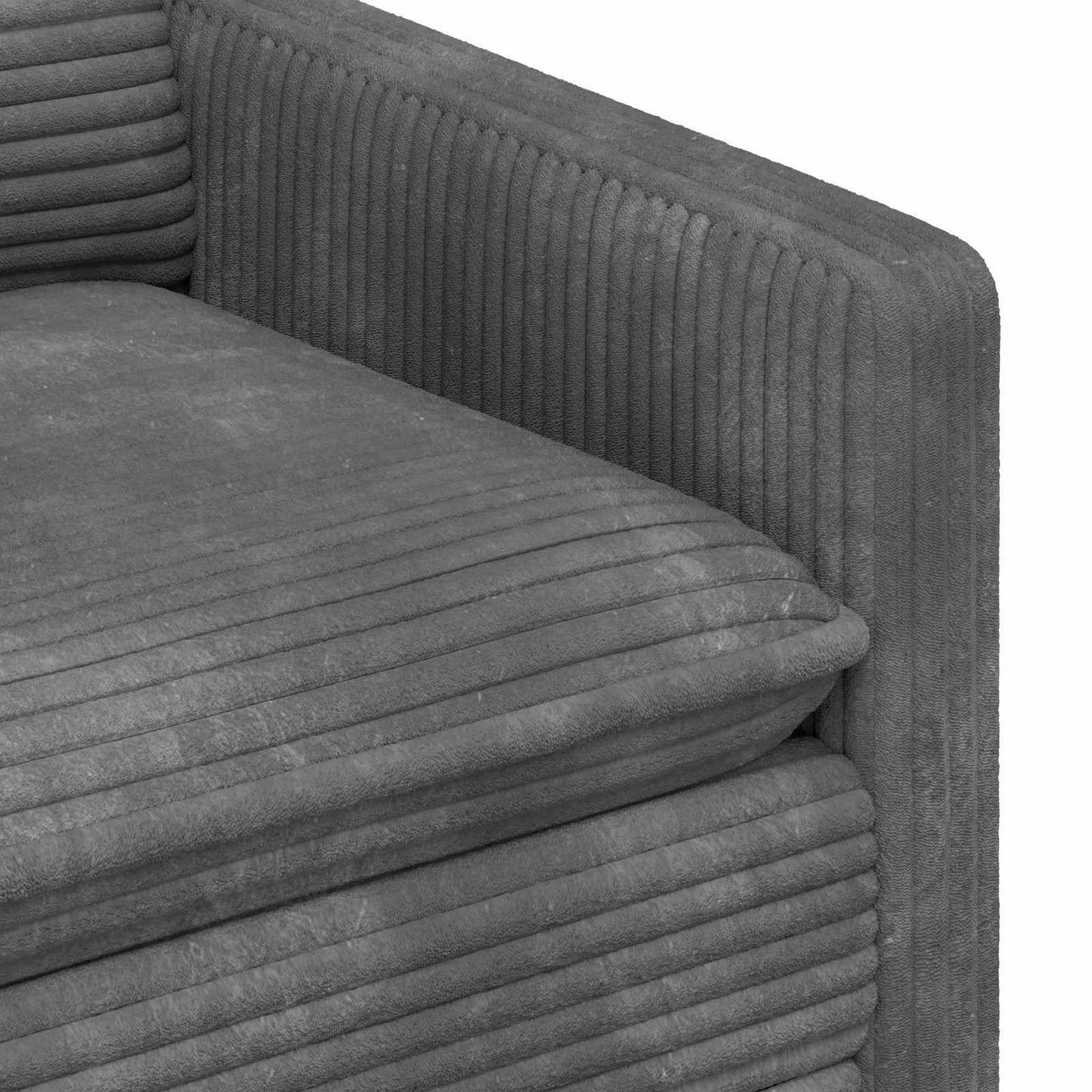 Set di divani 2 pcs Grigio Chiaro Poliestere | homemem39