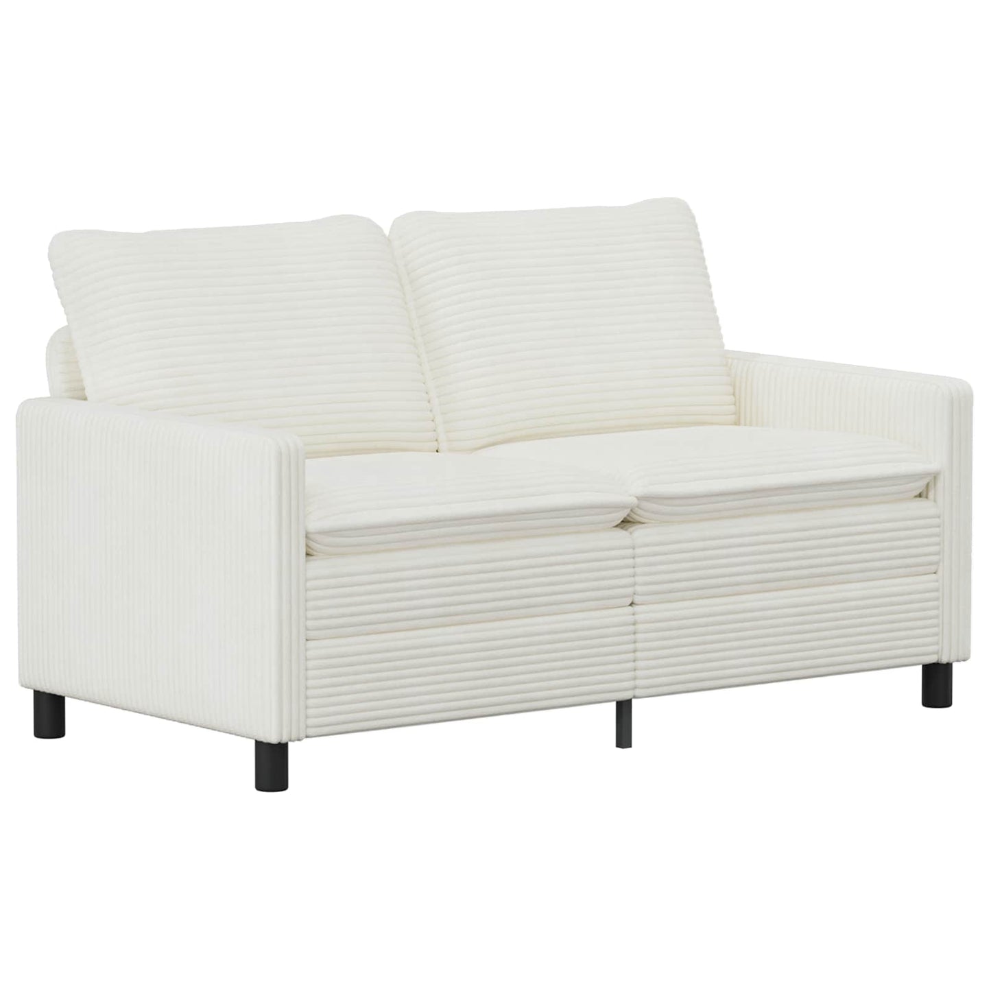Set di divani 2 pcs Crema Poliestere