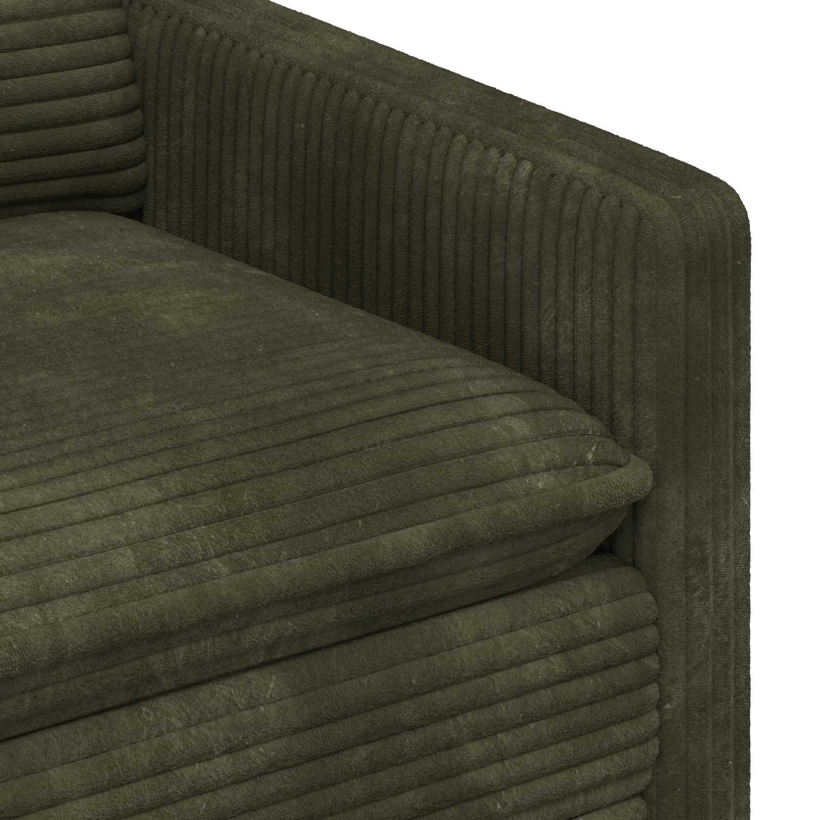 Set di divani 2 pcs Verde Poliestere | homemem39