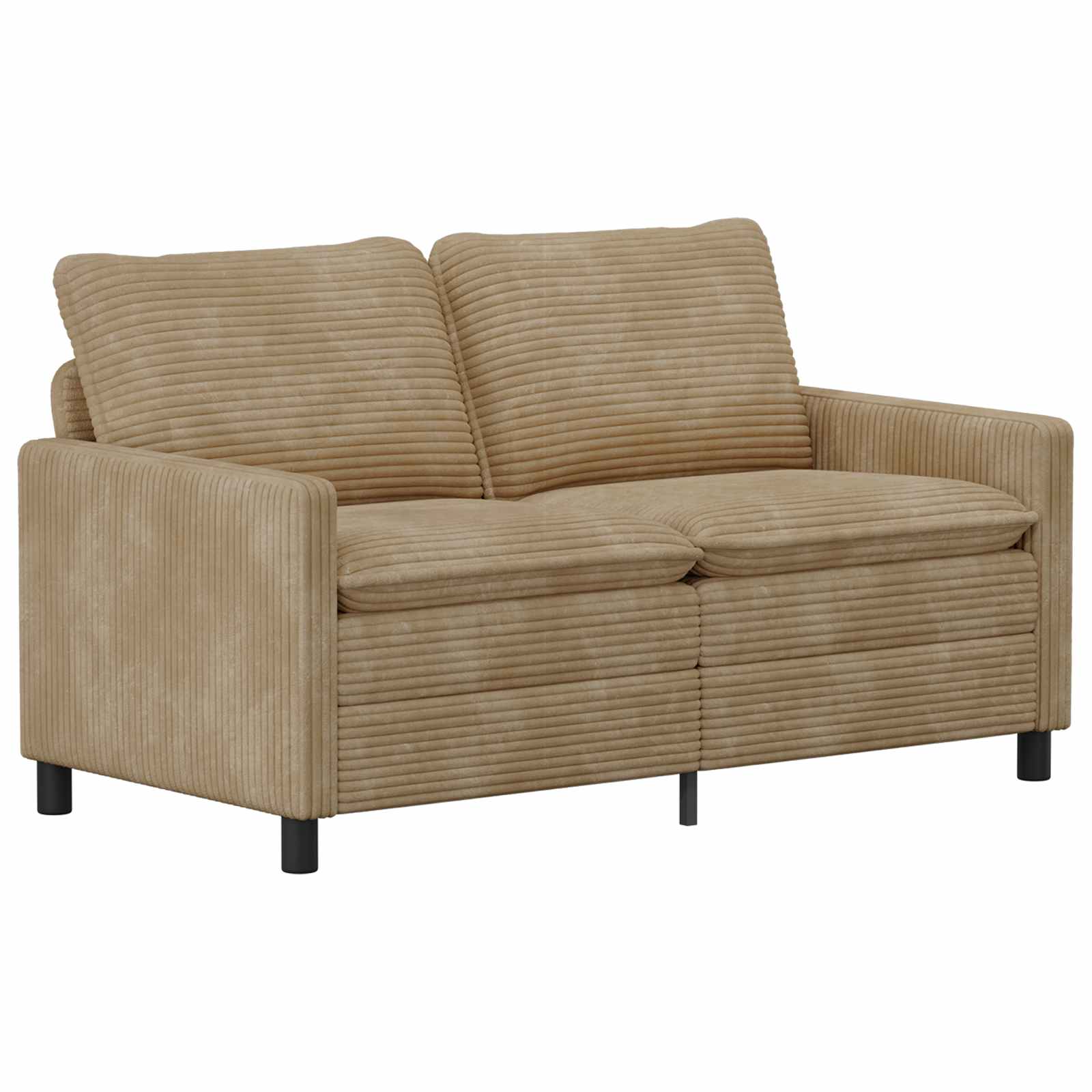 Set di divani 2 pcs Tortora Poliestere | homemem39