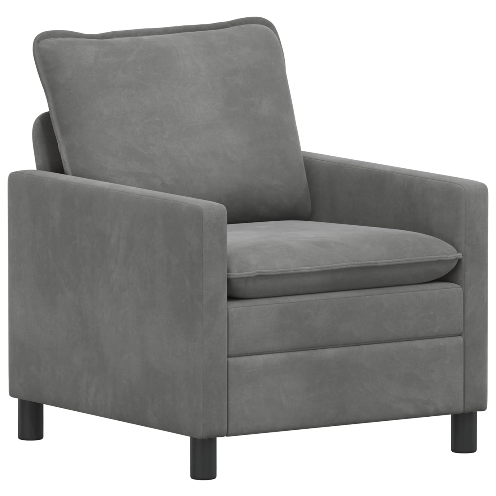 Set di divani 2 pcs Grigio Scuro Velluto | homemem39