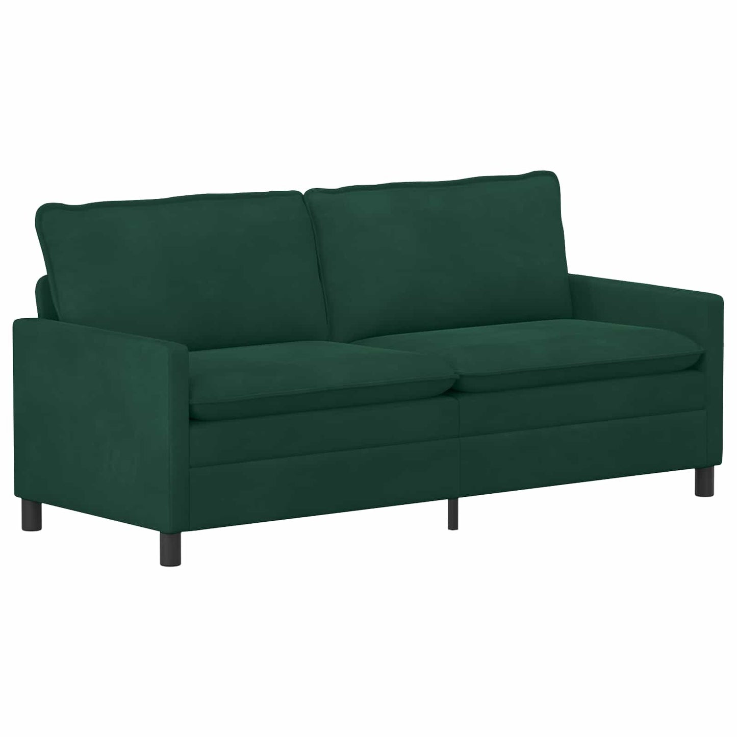 Set di divani 2 pcs Verde Scuro Velluto | homemem39