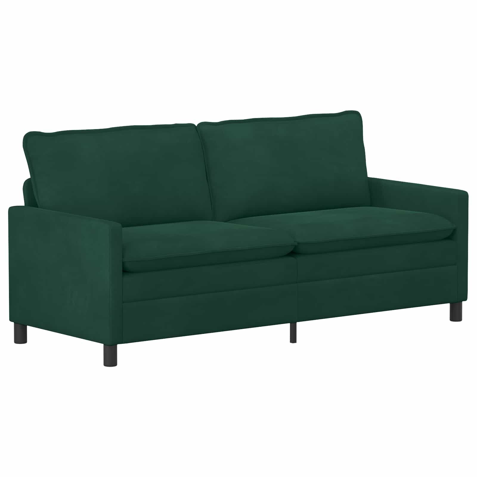 Set di divani 2 pcs Verde Scuro Velluto | homemem39