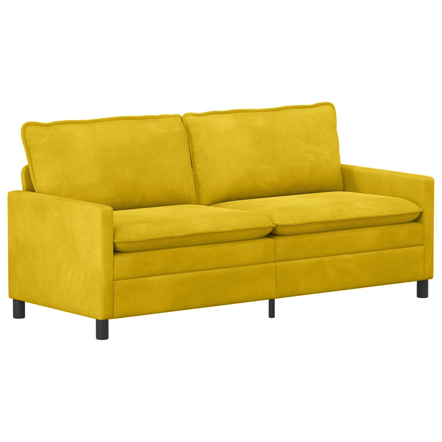 Set di divani 2 pcs Giallo Velluto | homemem39