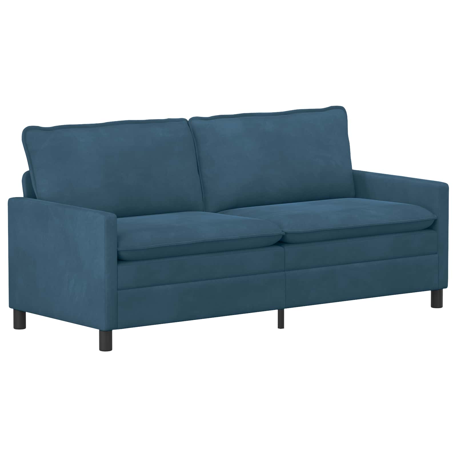 Set di divani 2 pcs Blu Velluto | homemem39