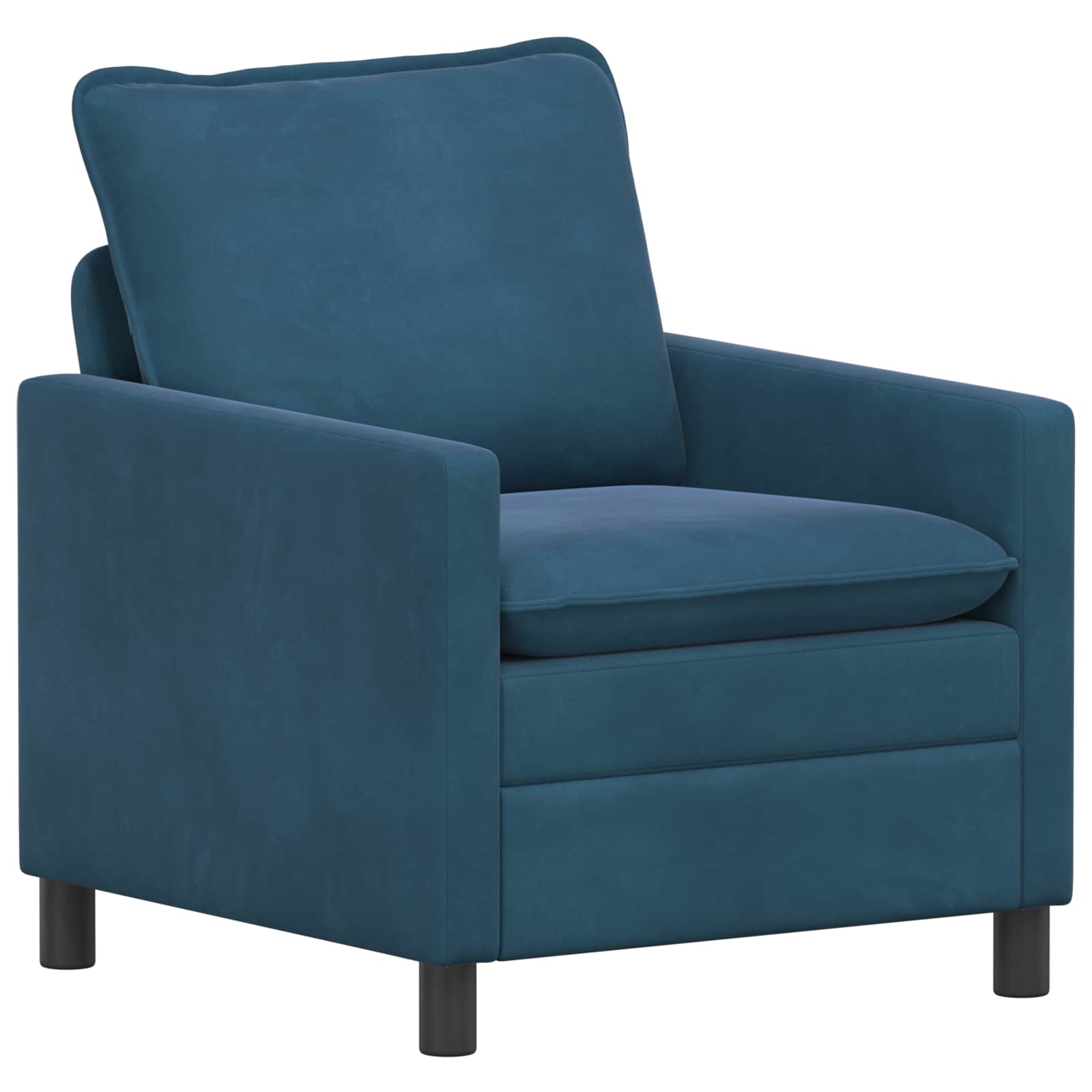 Set di divani 2 pcs Blu Velluto | homemem39