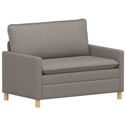 Set di divani 2 pz Tortora Tessuto | homemem39