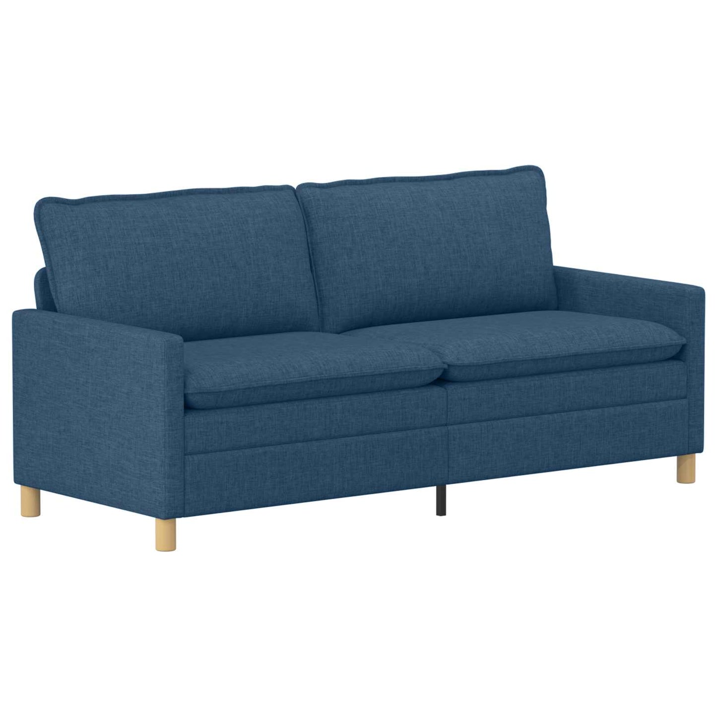 Set di divani 2 pz Blu Tessuto | homemem39