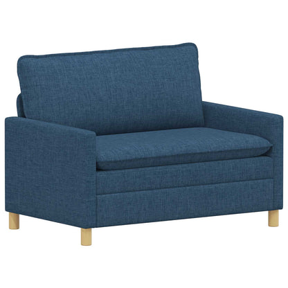 Set di divani 2 pz Blu Tessuto | homemem39