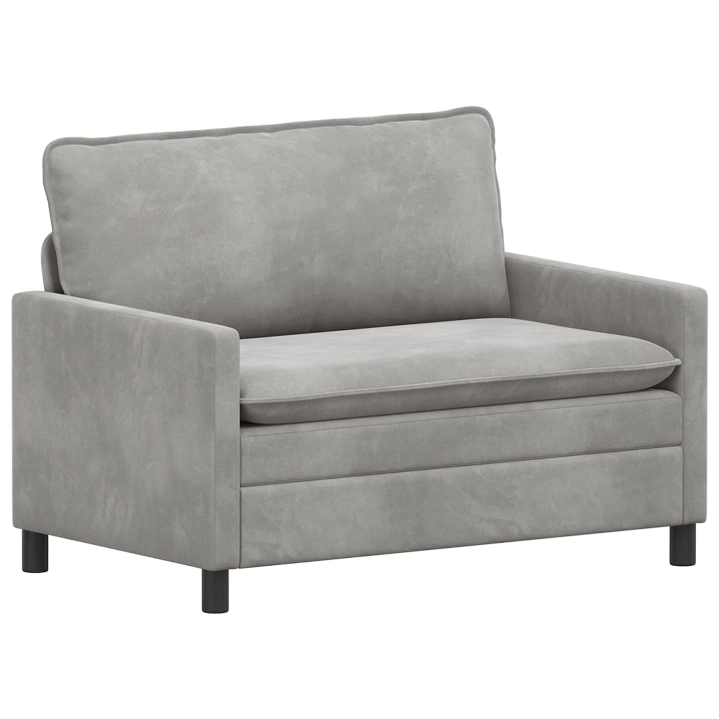 Set di divani 2 pcs Grigio Chiaro Velluto | homemem39
