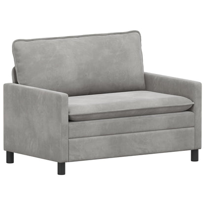 Set di divani 2 pcs Grigio Chiaro Velluto | homemem39