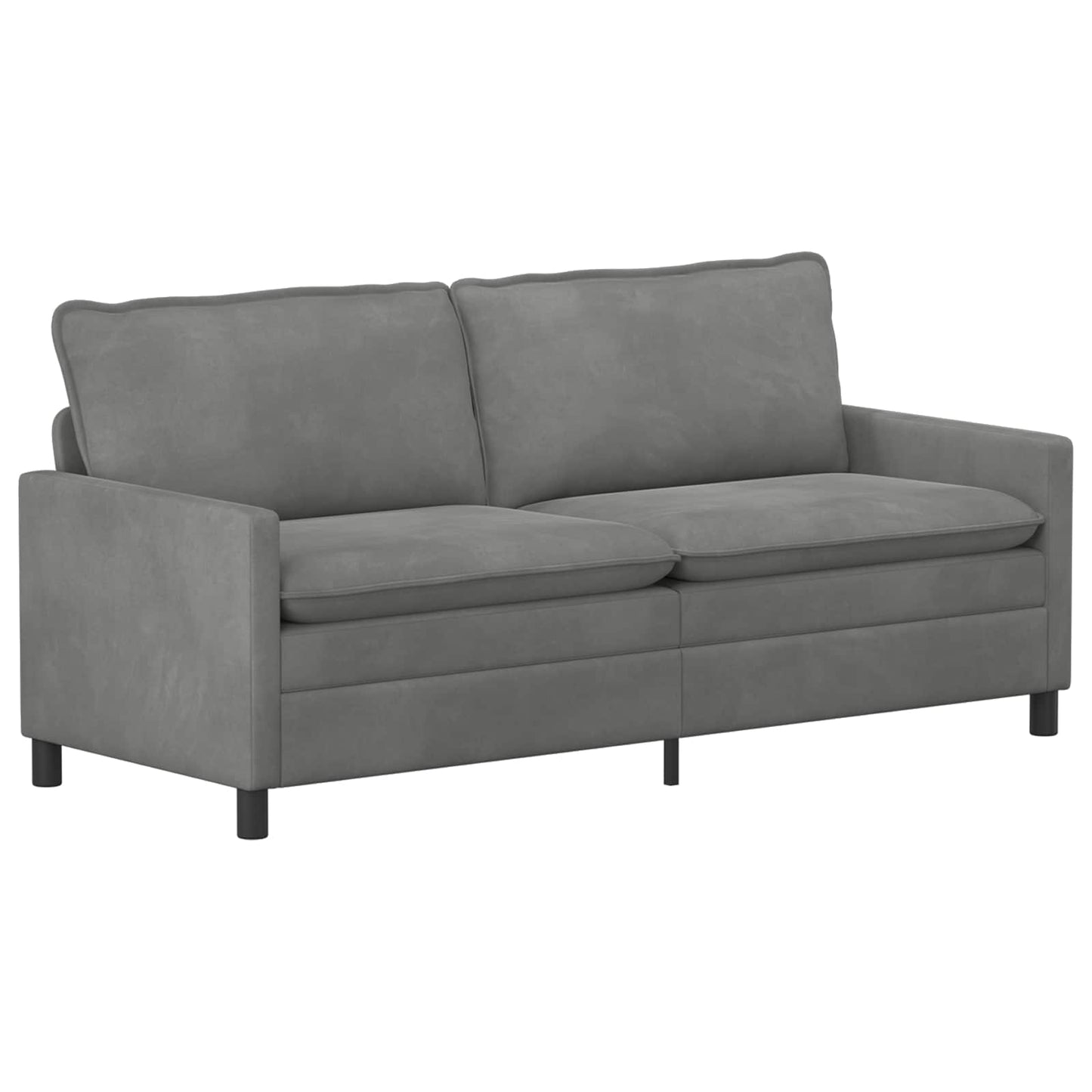 Set di divani 2 pcs Grigio Scuro Velluto | homemem39