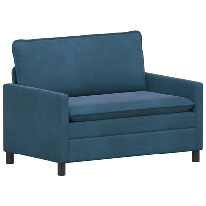 Set di divani 2 pcs Blu Velluto | homemem39