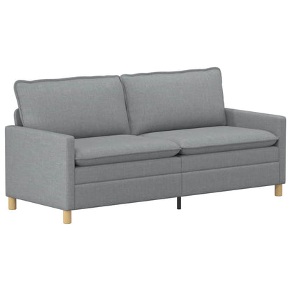 Set di divani 2 pz Grigio Chiaro Tessuto | homemem39