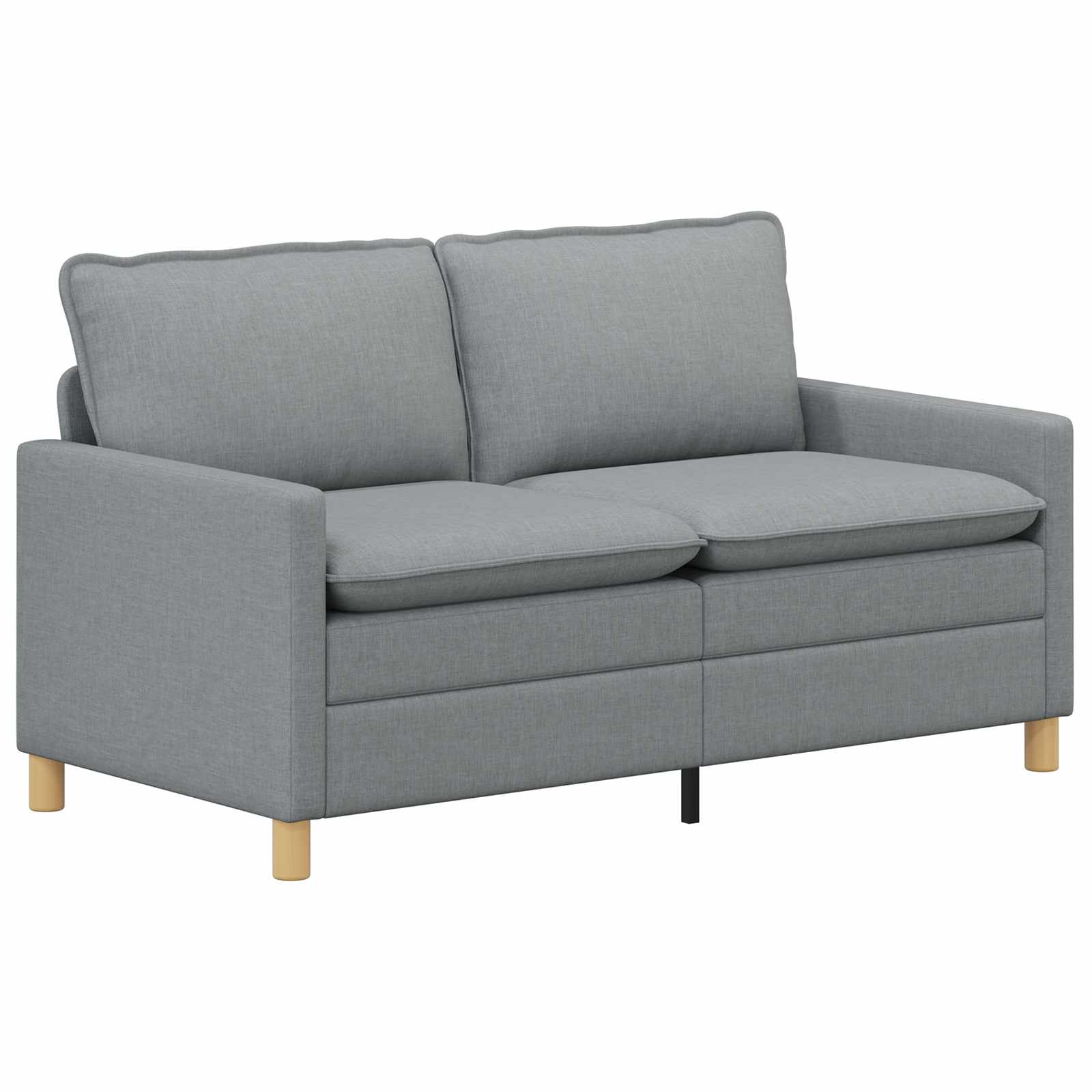 Set di divani 2 pz Grigio Chiaro Tessuto | homemem39