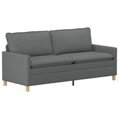 Set di divani 2 pz Grigio Scuro Tessuto | homemem39