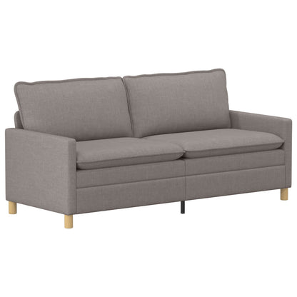 Set di divani 2 pz Tortora Tessuto | homemem39